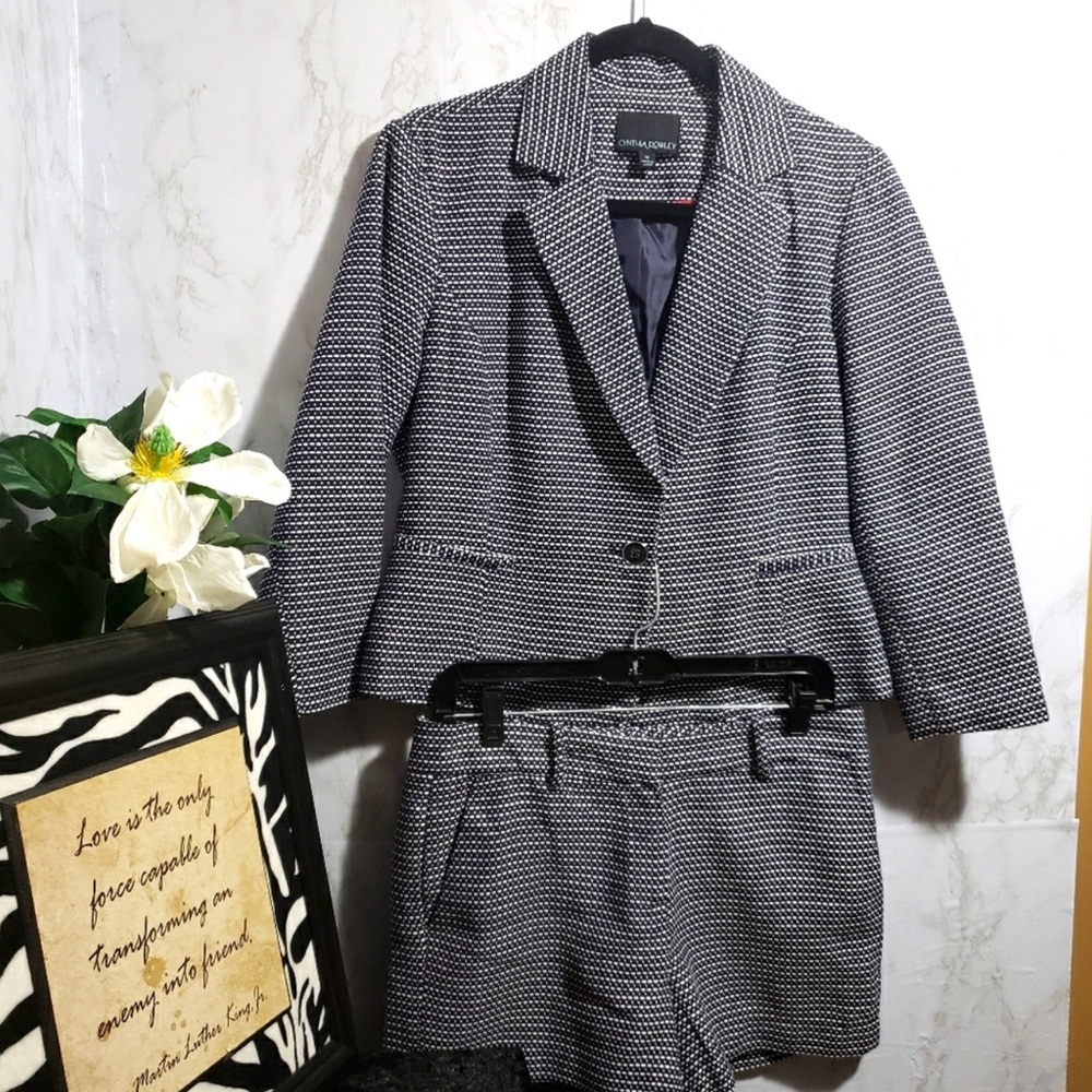 Cynthia Rowley Blazer/Short Combo - M/8